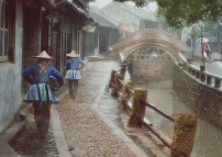 小雨のぼんやり感